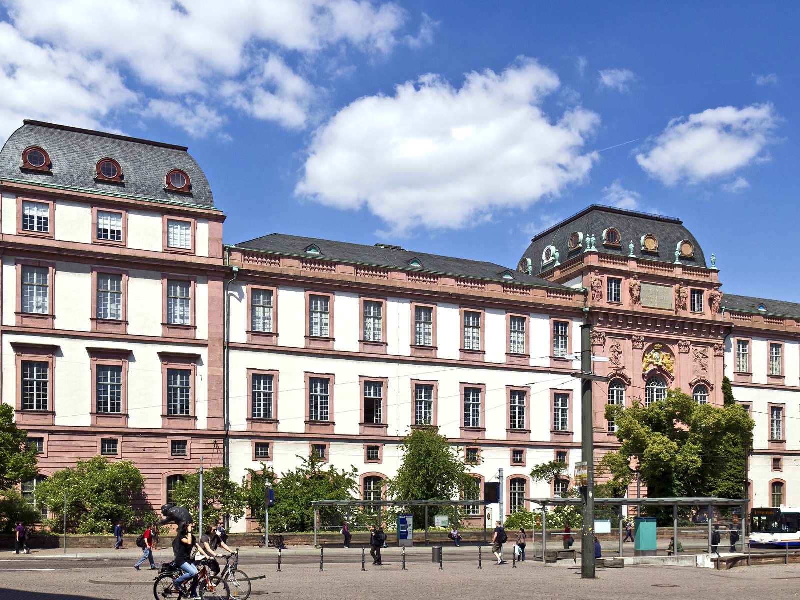 The Residenzschloss in Darmstadt on a clear day, a few minutes' walk from the symposium venue.
